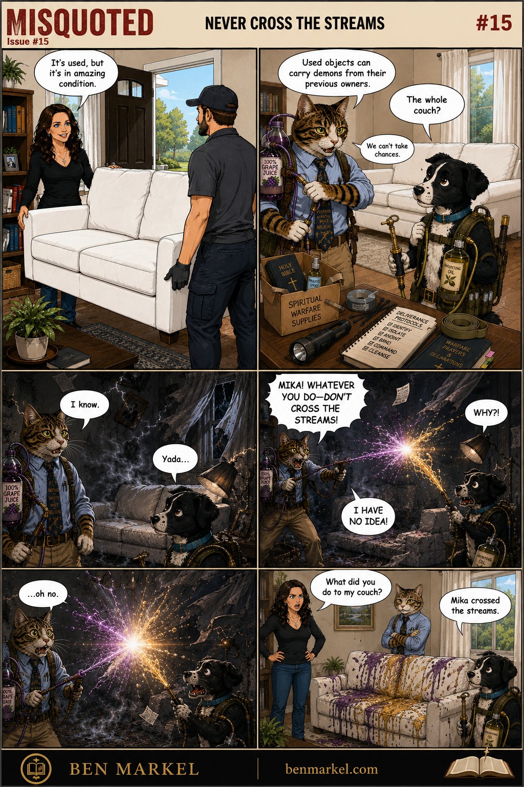 Misquoted Issue 15 Never Cross the Streams